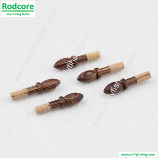wooden ferrules plug with cork